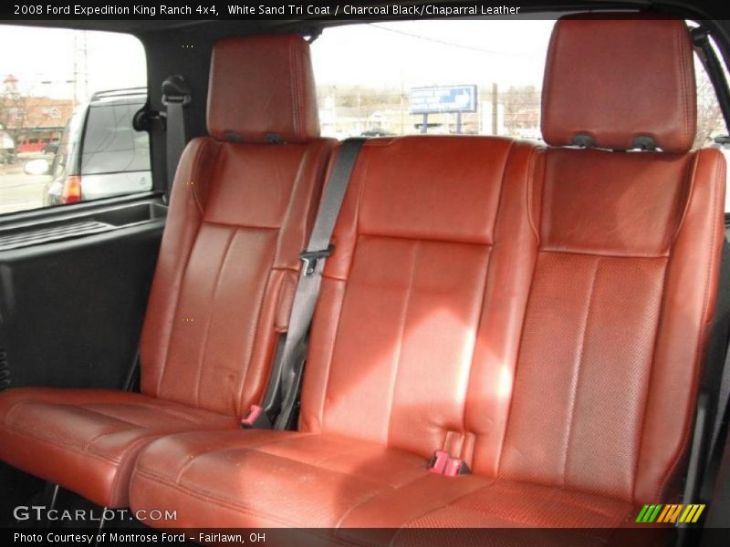 White Sand Tri Coat / Charcoal Black/Chaparral Leather 2008 Ford Expedition King Ranch 4x4