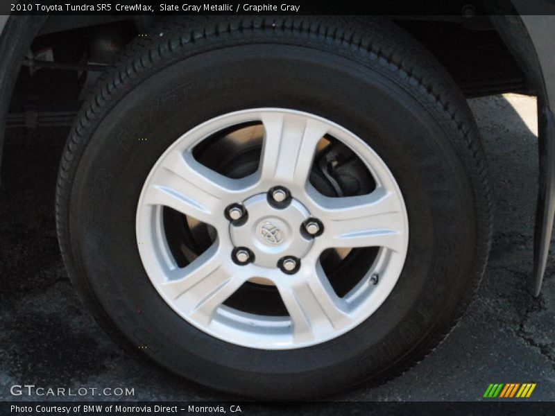 Slate Gray Metallic / Graphite Gray 2010 Toyota Tundra SR5 CrewMax
