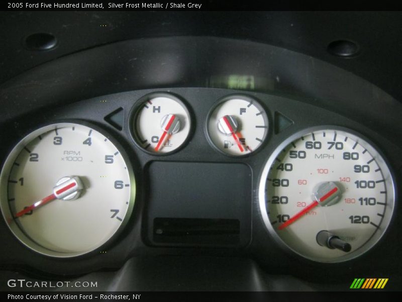  2005 Five Hundred Limited Limited Gauges