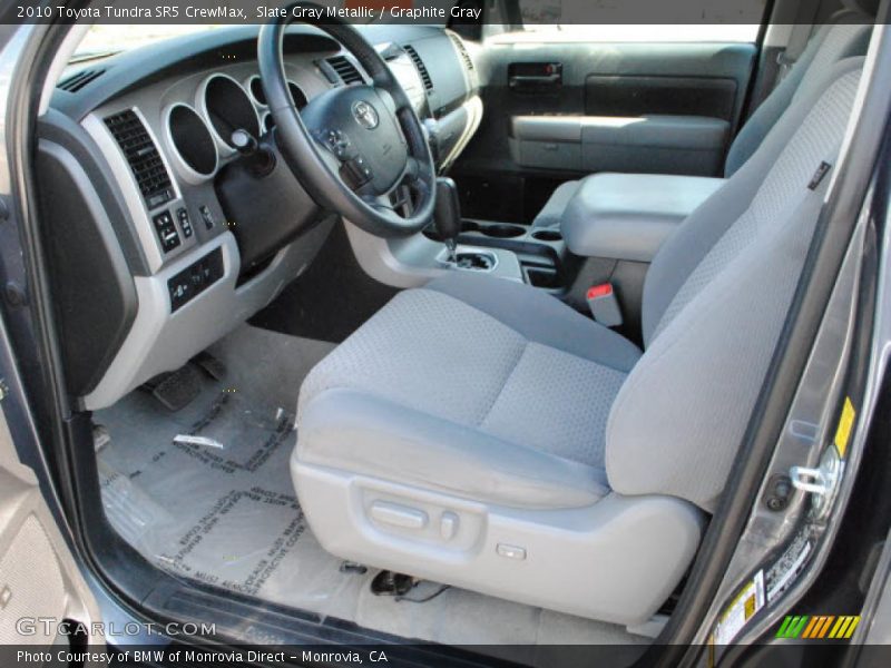 Slate Gray Metallic / Graphite Gray 2010 Toyota Tundra SR5 CrewMax