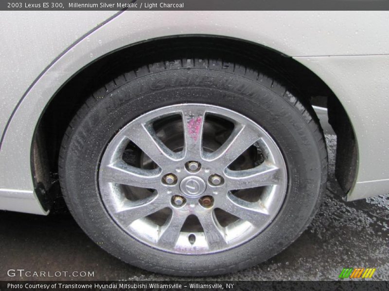 Millennium Silver Metallic / Light Charcoal 2003 Lexus ES 300