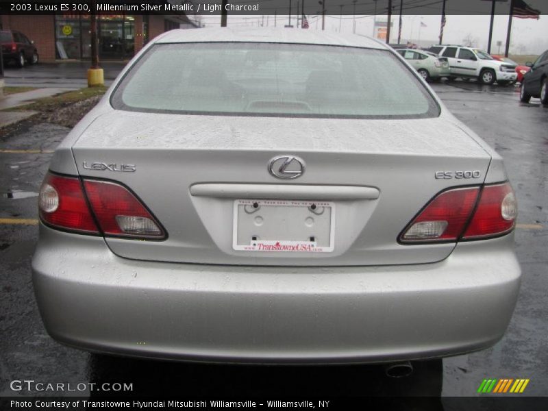 Millennium Silver Metallic / Light Charcoal 2003 Lexus ES 300