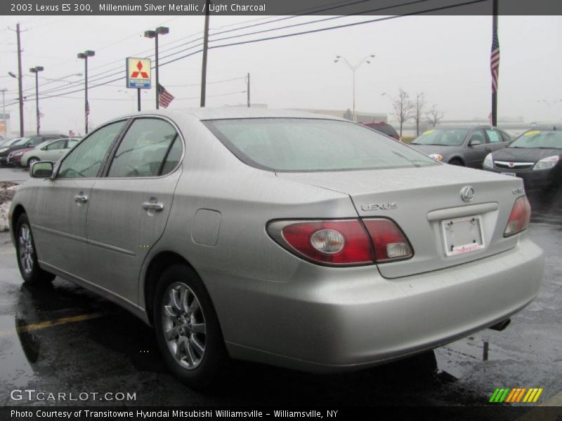 Millennium Silver Metallic / Light Charcoal 2003 Lexus ES 300