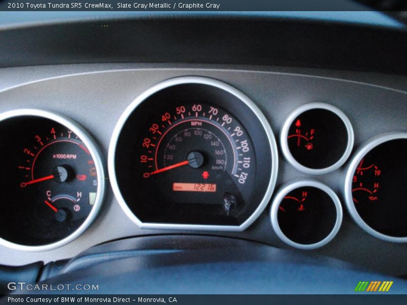 Slate Gray Metallic / Graphite Gray 2010 Toyota Tundra SR5 CrewMax