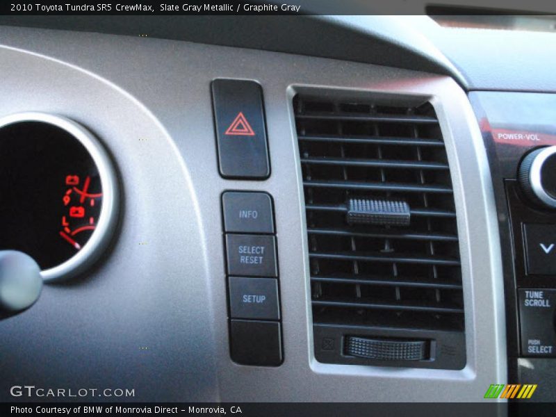 Slate Gray Metallic / Graphite Gray 2010 Toyota Tundra SR5 CrewMax