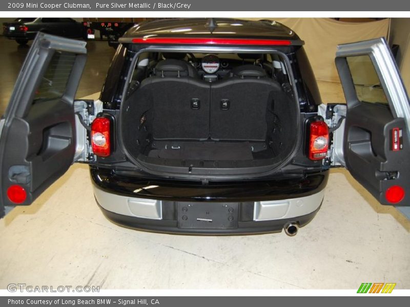 Pure Silver Metallic / Black/Grey 2009 Mini Cooper Clubman