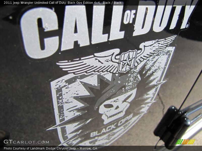  2011 Wrangler Unlimited Call of Duty: Black Ops Edition 4x4 Logo