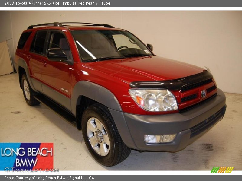 Impulse Red Pearl / Taupe 2003 Toyota 4Runner SR5 4x4
