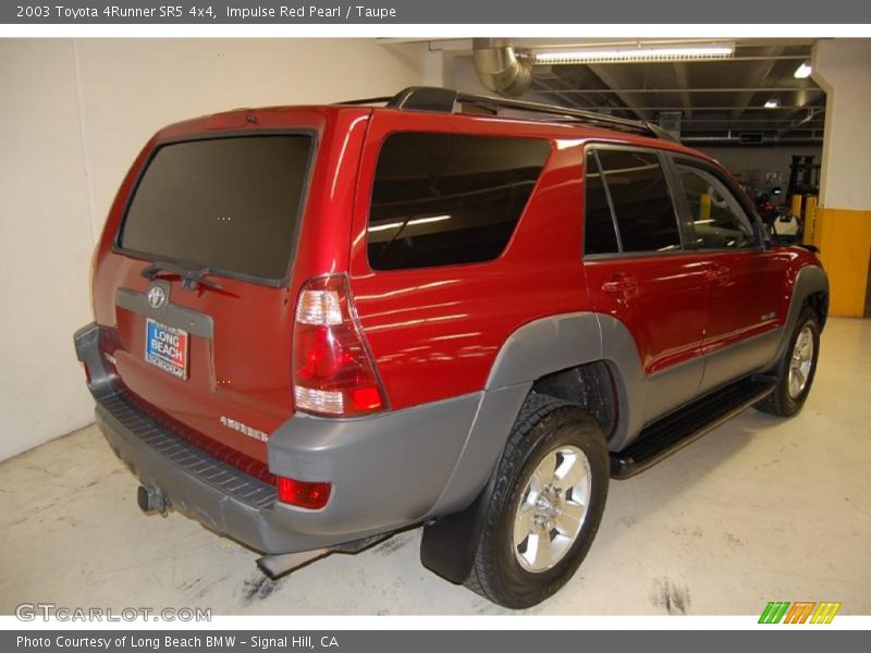 Impulse Red Pearl / Taupe 2003 Toyota 4Runner SR5 4x4