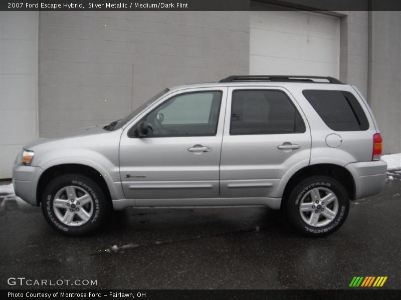  2007 Escape Hybrid Silver Metallic
