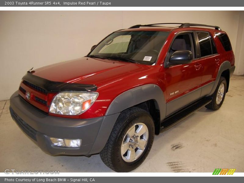 Impulse Red Pearl / Taupe 2003 Toyota 4Runner SR5 4x4