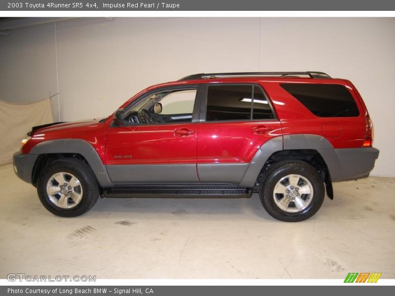 Impulse Red Pearl / Taupe 2003 Toyota 4Runner SR5 4x4