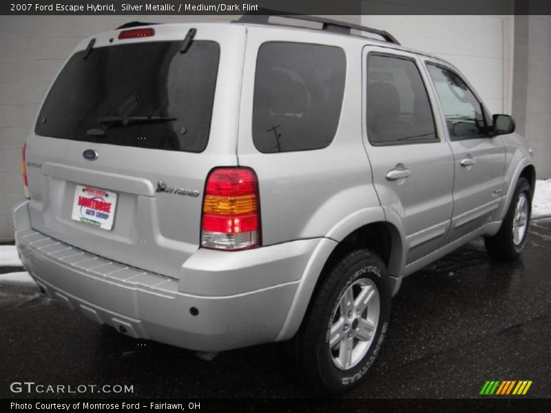 Silver Metallic / Medium/Dark Flint 2007 Ford Escape Hybrid