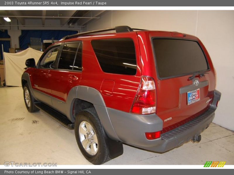 Impulse Red Pearl / Taupe 2003 Toyota 4Runner SR5 4x4