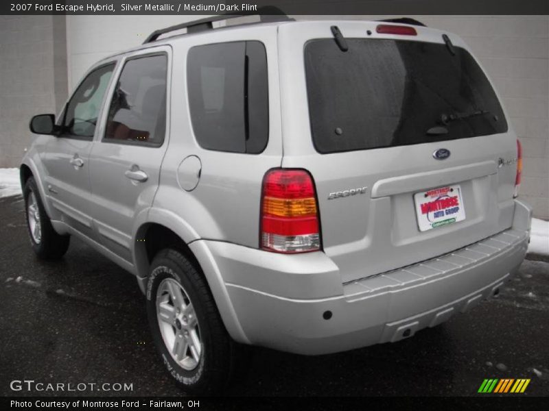 Silver Metallic / Medium/Dark Flint 2007 Ford Escape Hybrid