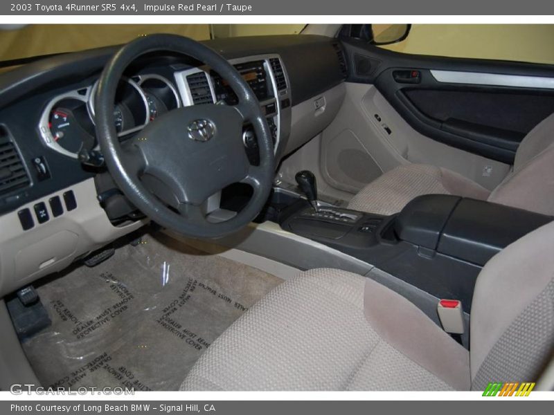 Impulse Red Pearl / Taupe 2003 Toyota 4Runner SR5 4x4