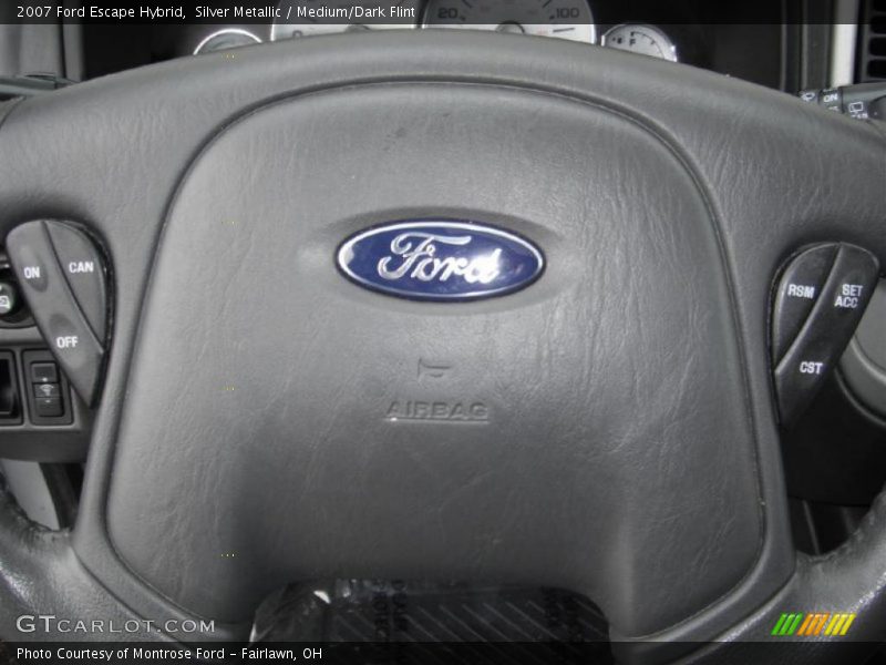 Silver Metallic / Medium/Dark Flint 2007 Ford Escape Hybrid