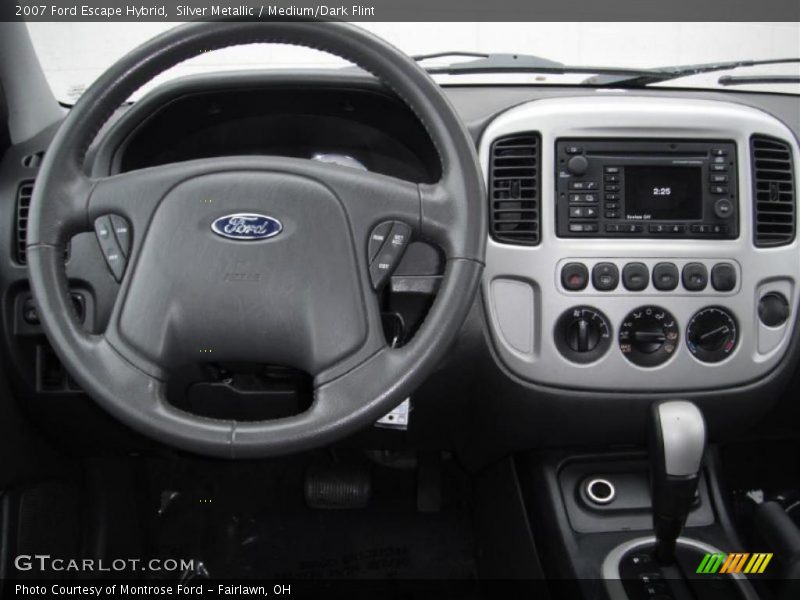 Dashboard of 2007 Escape Hybrid