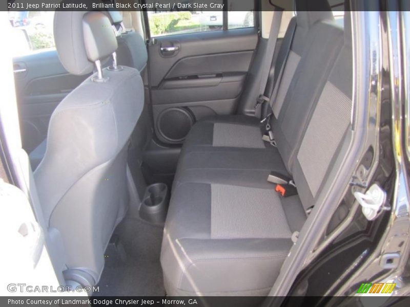 Brilliant Black Crystal Pearl / Dark Slate Gray 2011 Jeep Patriot Latitude