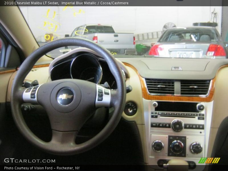 Imperial Blue Metallic / Cocoa/Cashmere 2010 Chevrolet Malibu LT Sedan