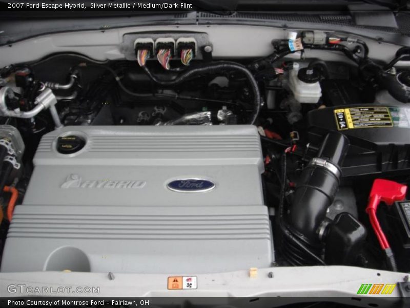  2007 Escape Hybrid Engine - 2.3 Liter DOHC 16-Valve Duratec 4 Cylinder Gasoline/Electric Hybrid