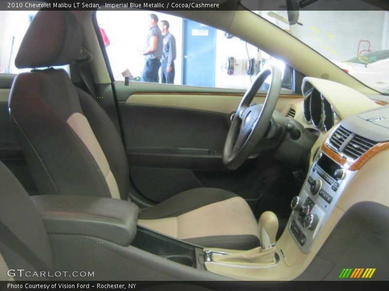 Imperial Blue Metallic / Cocoa/Cashmere 2010 Chevrolet Malibu LT Sedan