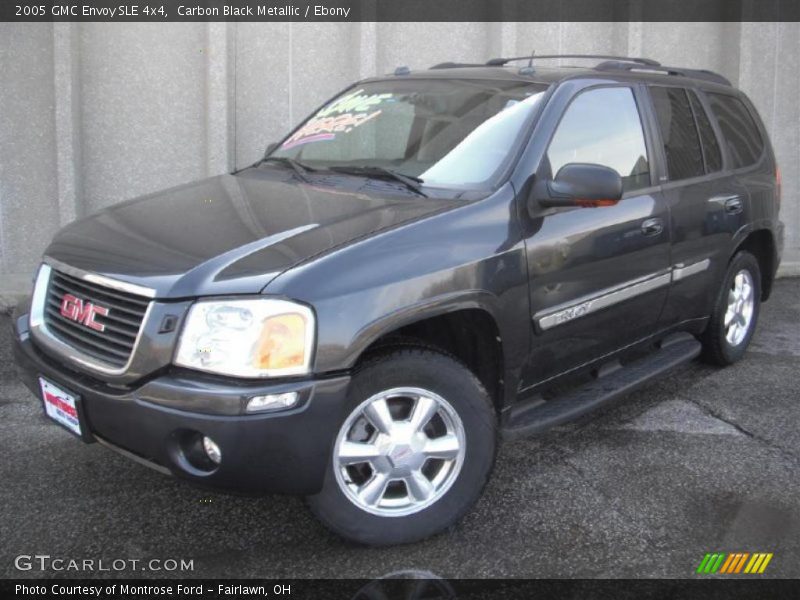 Carbon Black Metallic / Ebony 2005 GMC Envoy SLE 4x4