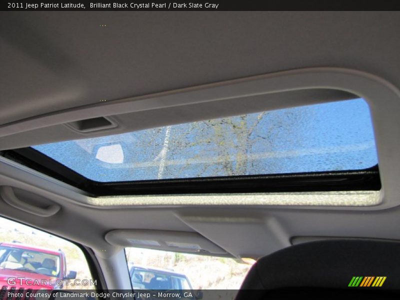 Brilliant Black Crystal Pearl / Dark Slate Gray 2011 Jeep Patriot Latitude