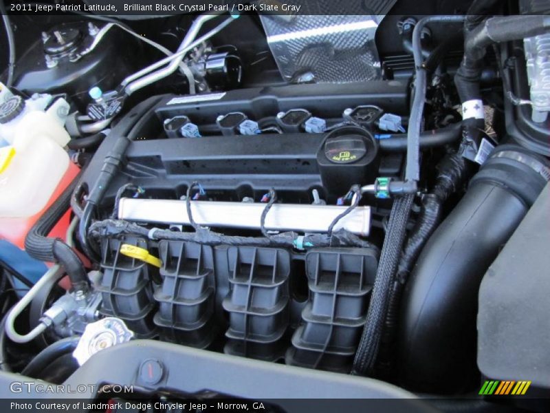 Brilliant Black Crystal Pearl / Dark Slate Gray 2011 Jeep Patriot Latitude