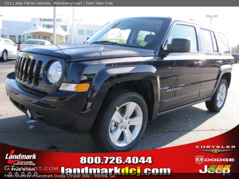 Blackberry Pearl / Dark Slate Gray 2011 Jeep Patriot Latitude