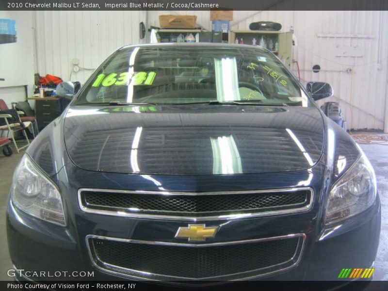 Imperial Blue Metallic / Cocoa/Cashmere 2010 Chevrolet Malibu LT Sedan