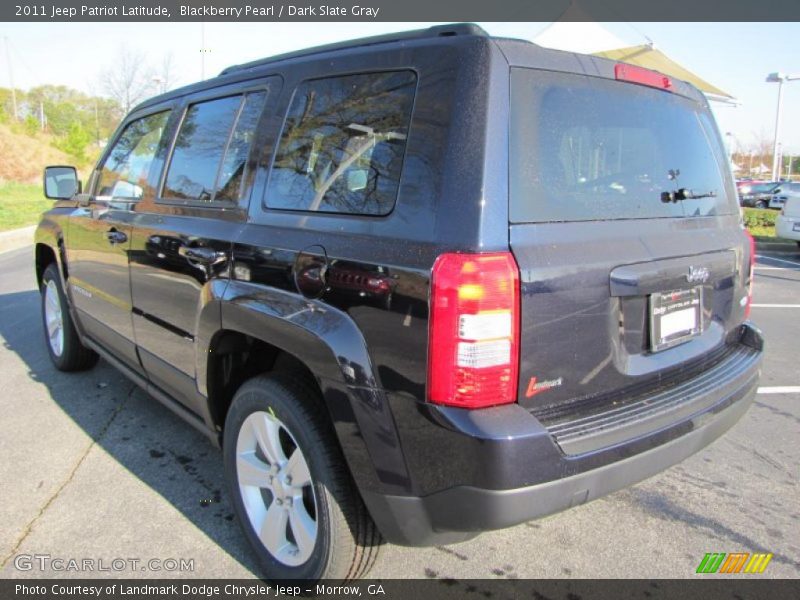Blackberry Pearl / Dark Slate Gray 2011 Jeep Patriot Latitude