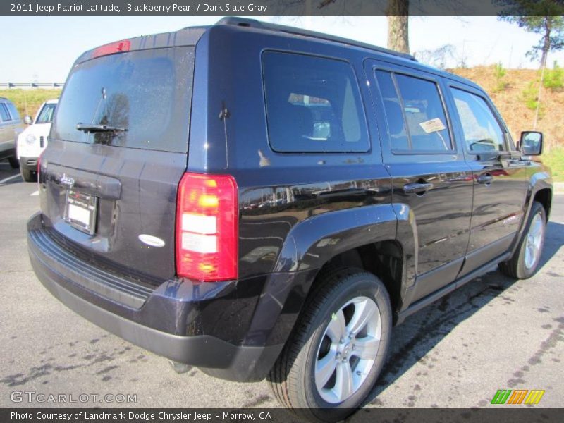 Blackberry Pearl / Dark Slate Gray 2011 Jeep Patriot Latitude