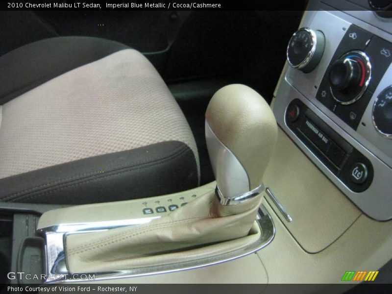 Imperial Blue Metallic / Cocoa/Cashmere 2010 Chevrolet Malibu LT Sedan