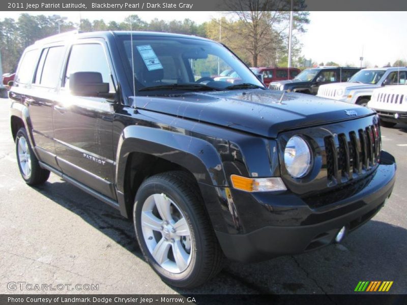 Blackberry Pearl / Dark Slate Gray 2011 Jeep Patriot Latitude