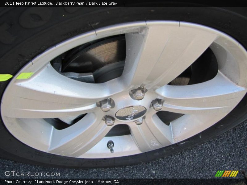 Blackberry Pearl / Dark Slate Gray 2011 Jeep Patriot Latitude