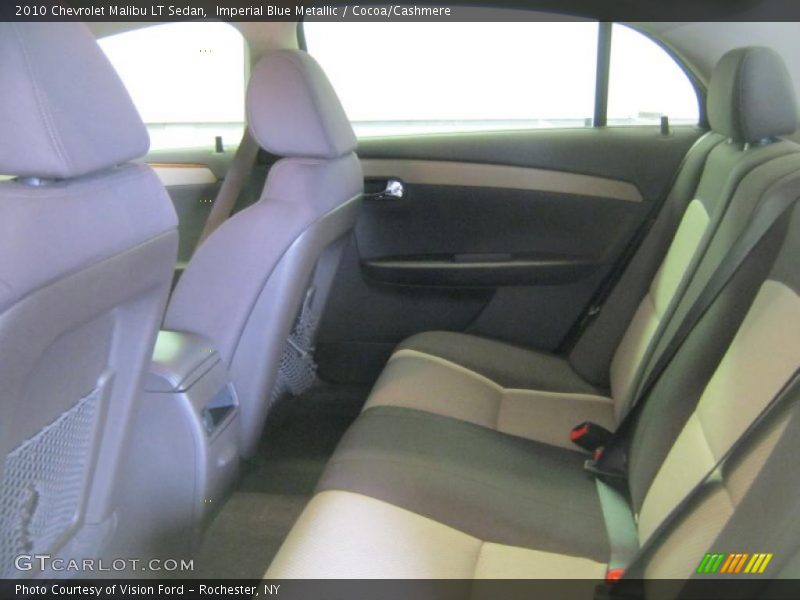 Imperial Blue Metallic / Cocoa/Cashmere 2010 Chevrolet Malibu LT Sedan