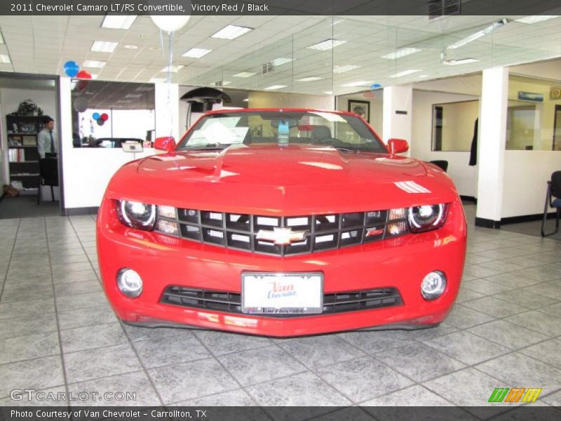 Victory Red / Black 2011 Chevrolet Camaro LT/RS Convertible