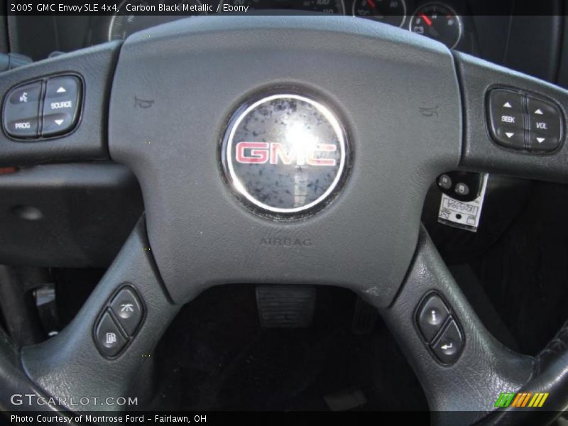 Carbon Black Metallic / Ebony 2005 GMC Envoy SLE 4x4