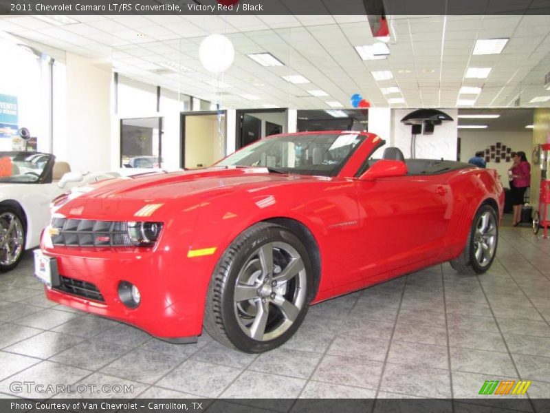 Front 3/4 View of 2011 Camaro LT/RS Convertible