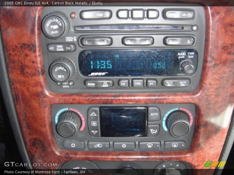 Carbon Black Metallic / Ebony 2005 GMC Envoy SLE 4x4