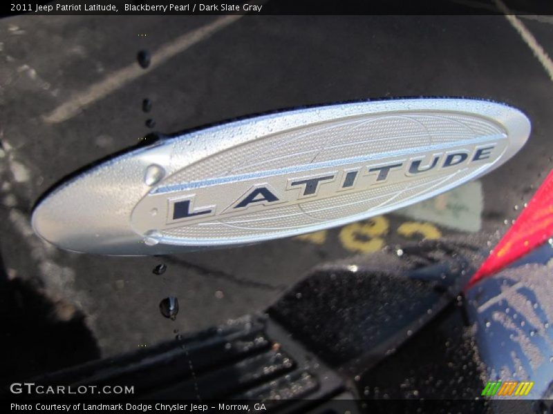 Blackberry Pearl / Dark Slate Gray 2011 Jeep Patriot Latitude