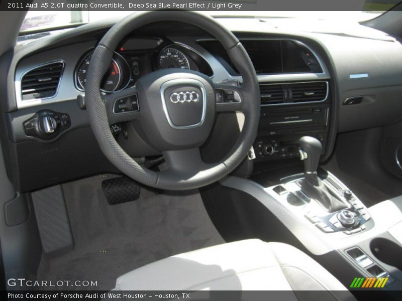 Light Grey Interior - 2011 A5 2.0T quattro Convertible 