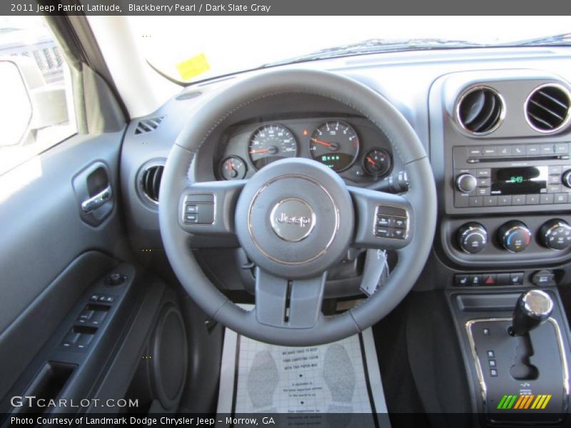 Blackberry Pearl / Dark Slate Gray 2011 Jeep Patriot Latitude
