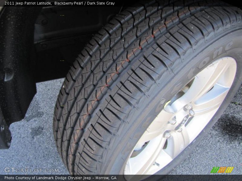 Blackberry Pearl / Dark Slate Gray 2011 Jeep Patriot Latitude