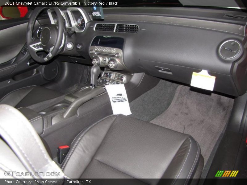 Dashboard of 2011 Camaro LT/RS Convertible