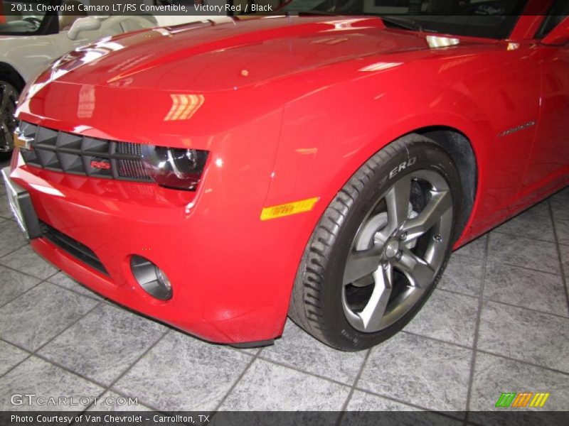 Victory Red / Black 2011 Chevrolet Camaro LT/RS Convertible