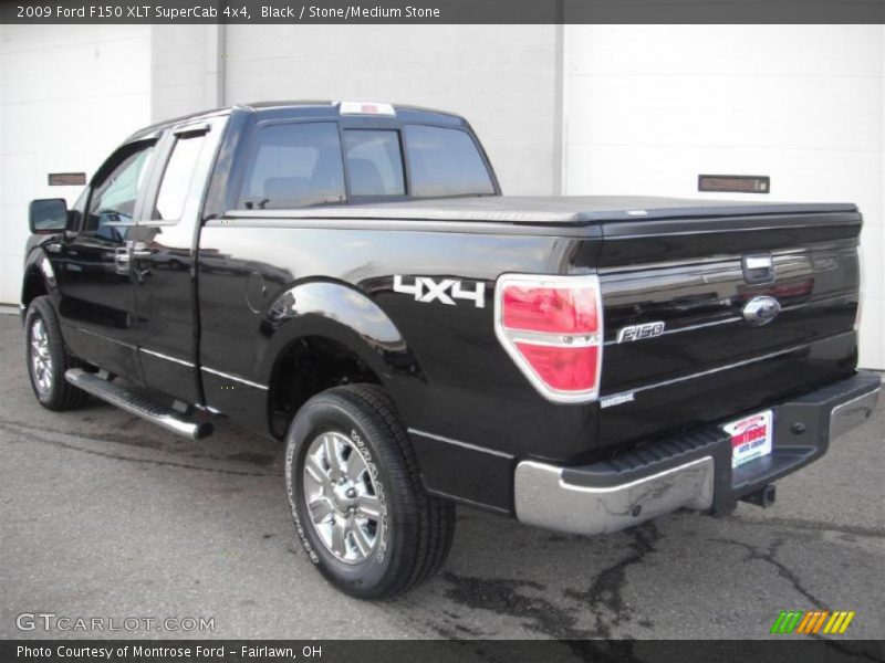 Black / Stone/Medium Stone 2009 Ford F150 XLT SuperCab 4x4