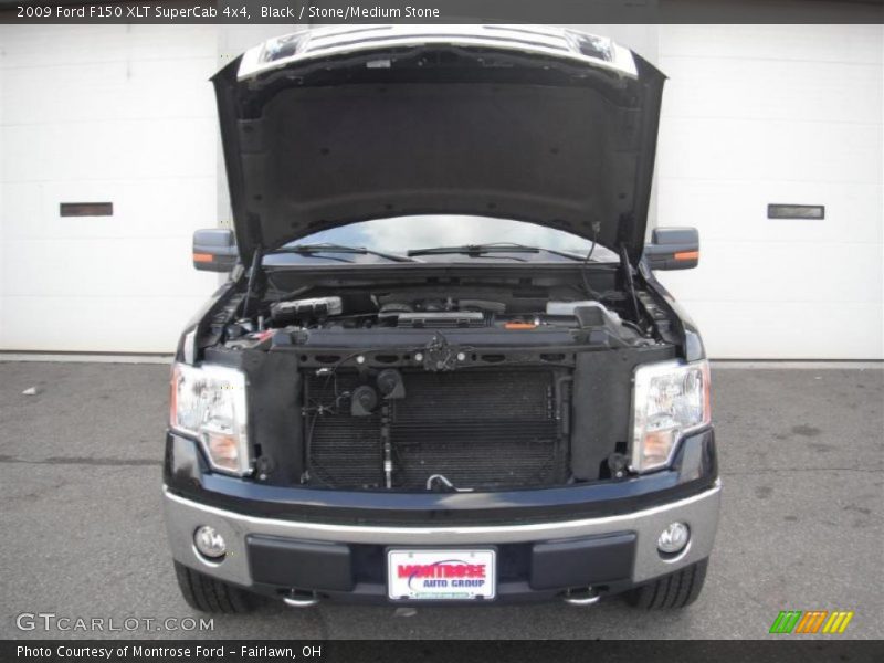 Black / Stone/Medium Stone 2009 Ford F150 XLT SuperCab 4x4
