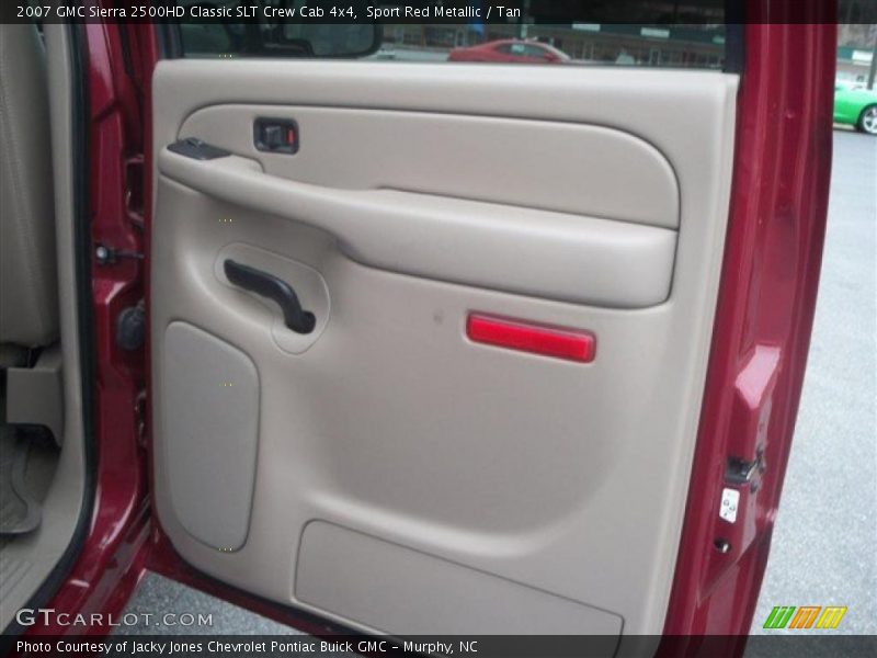 Sport Red Metallic / Tan 2007 GMC Sierra 2500HD Classic SLT Crew Cab 4x4